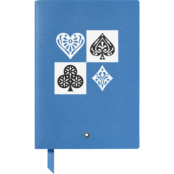 Montblanc Writers Edition Notebook - Around The World In 80 Days - 146 (Card Suits) - Pen Boutique Ltd
