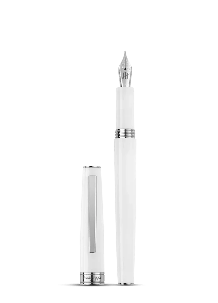 Montegrappa Armonia Fountain Pen - Frost White - Pen Boutique Ltd