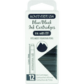 Monteverde Blue/Black - Ink Cartridges - Pen Boutique Ltd