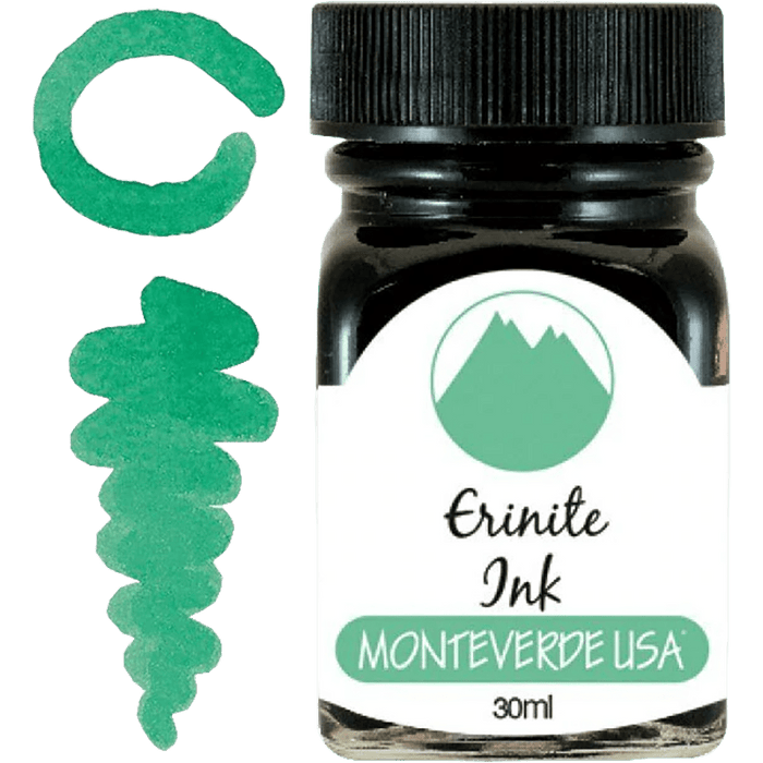 Monteverde Gemstone Erinite 30 ml Ink Bottle - Pen Boutique Ltd