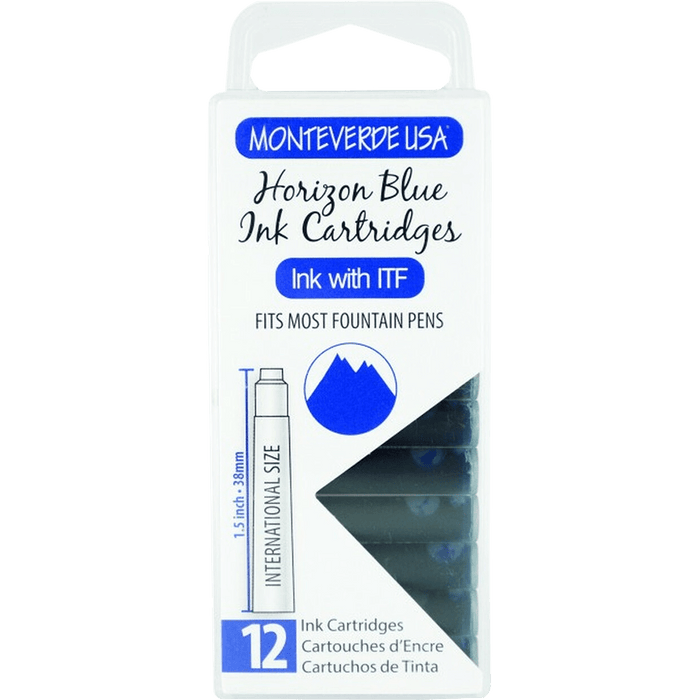 Monteverde Horizon Blue - Ink Cartridges - Pen Boutique Ltd