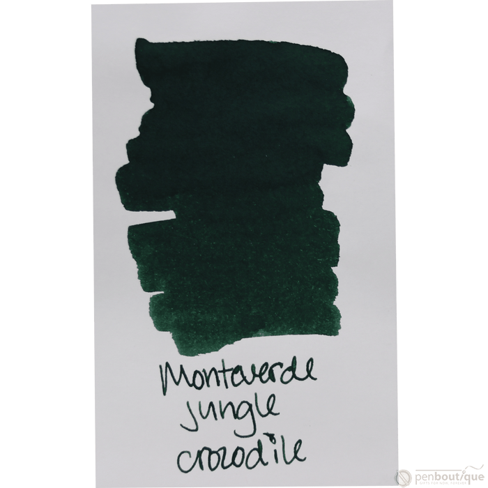 Monteverde Ink Bottle - Jungle Crocodile (Green) - 30 ml - Pen Boutique Ltd