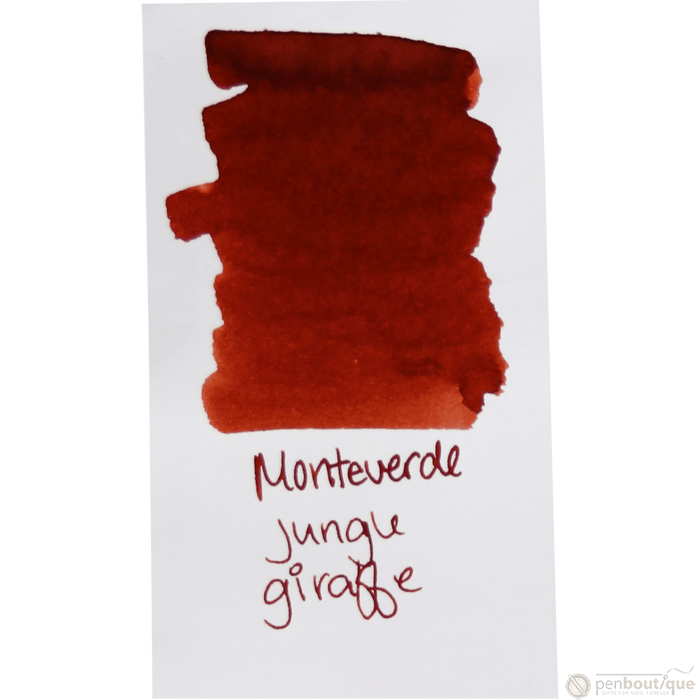 Monteverde Ink Bottle - Jungle Giraffe (Orange) - 30 ml - Pen Boutique Ltd