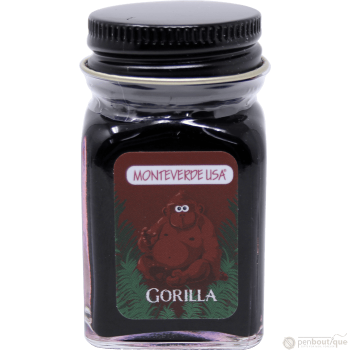 Monteverde Ink Bottle - Jungle Gorilla (Red) - 30 ml - Pen Boutique Ltd