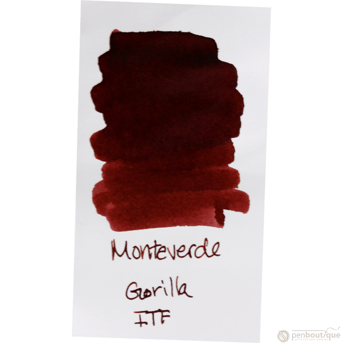 Monteverde Ink Bottle - Jungle Gorilla (Red) - 30 ml - Pen Boutique Ltd