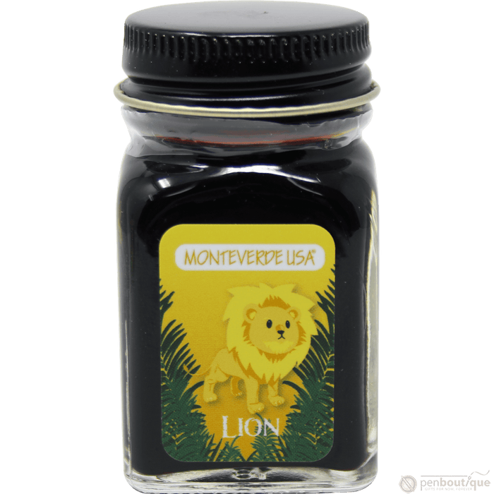 Monteverde Ink Bottle - Jungle Lion (Yellow) - 30 ml - Pen Boutique Ltd