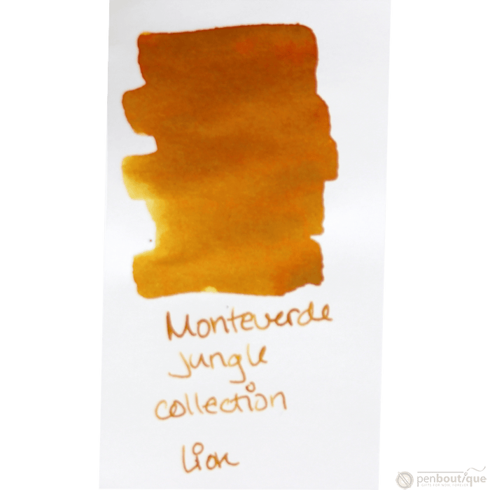 Monteverde Ink Bottle - Jungle Lion (Yellow) - 30 ml - Pen Boutique Ltd