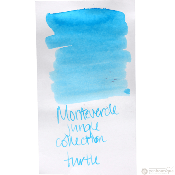 Monteverde Ink Bottle - Jungle Turtle (Turquoise) - 30 ml - Pen Boutique Ltd