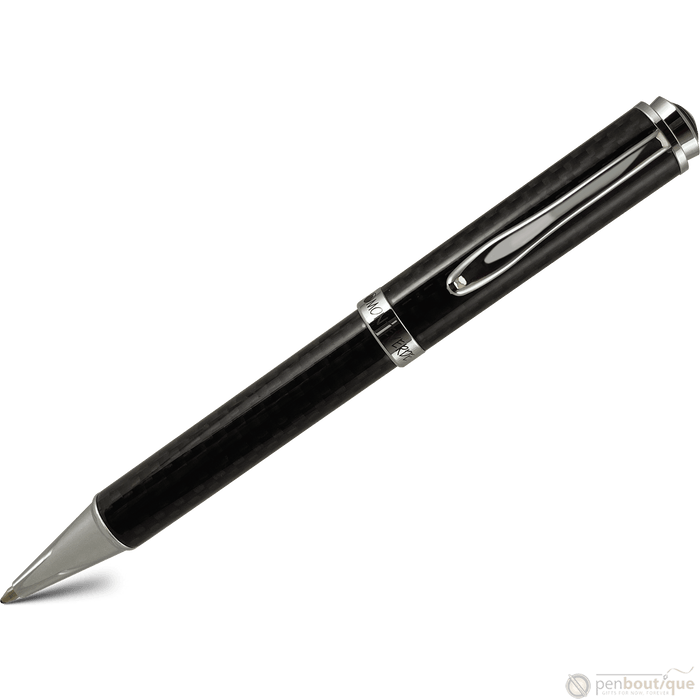 Monteverde Innova Ballpoint Pen - Black - Chrome Trim (20th Anniversary) - Pen Boutique Ltd