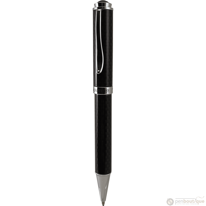 Monteverde Innova Ballpoint Pen - Black - Chrome Trim (20th Anniversary) - Pen Boutique Ltd