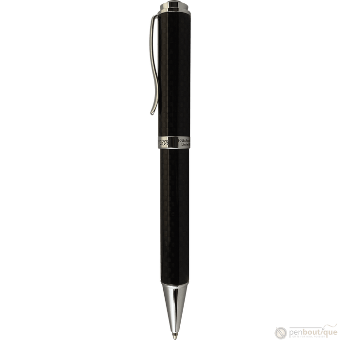 Monteverde Innova Ballpoint Pen - Black - Chrome Trim (20th Anniversary) - Pen Boutique Ltd