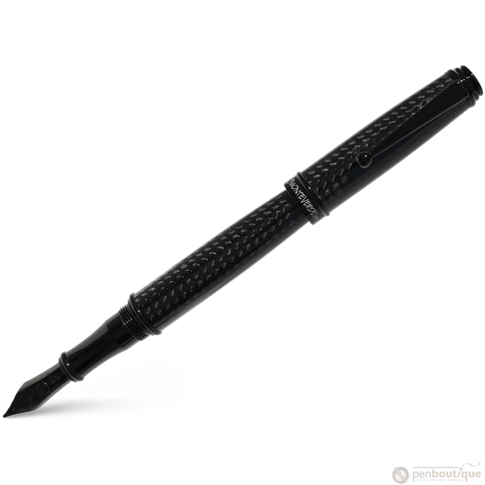 Monteverde Invincia Deluxe Black Fountain Pen - Pen Boutique Ltd