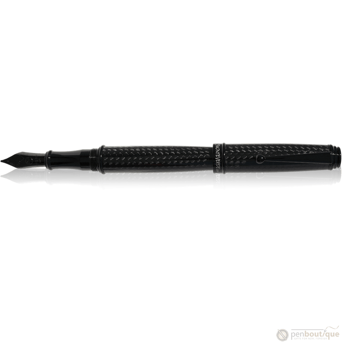 Monteverde Invincia Deluxe Black Fountain Pen - Pen Boutique Ltd