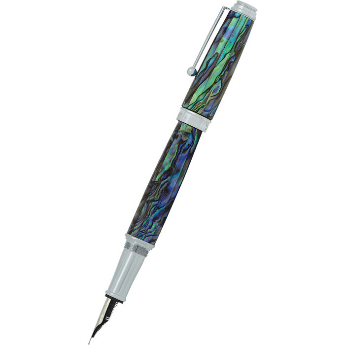 Monteverde Invincia Deluxe Fountain Pen - Abalone Chrome Trim - Limited Edition - Pen Boutique Ltd