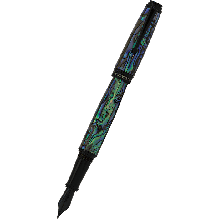 Monteverde Invincia Deluxe Fountain Pen - Abalone Gunmetal Trim - Limited Edition - Pen Boutique Ltd
