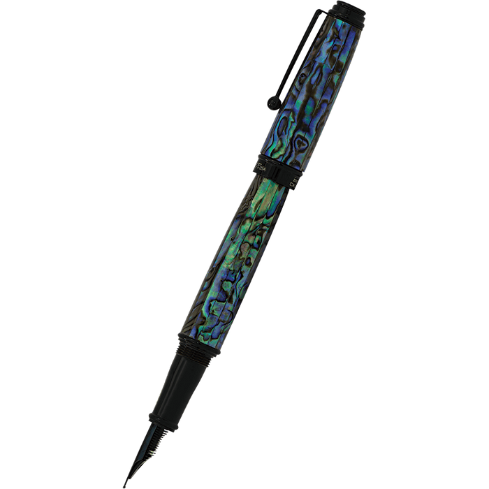 Monteverde Invincia Deluxe Fountain Pen - Abalone Gunmetal Trim - Limited Edition - Pen Boutique Ltd