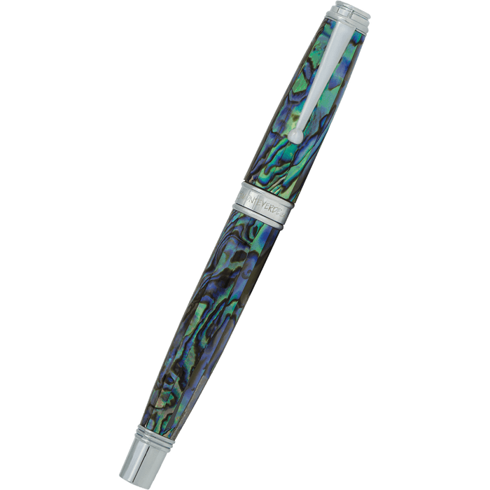 Monteverde Invincia Deluxe Rollerball Pen - Abalone Chrome Trim - Limited Edition - Pen Boutique Ltd