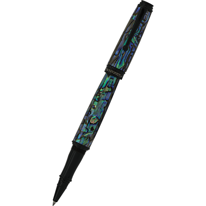 Monteverde Invincia Deluxe Rollerball Pen - Abalone Gunmetal Trim - Limited Edition - Pen Boutique Ltd