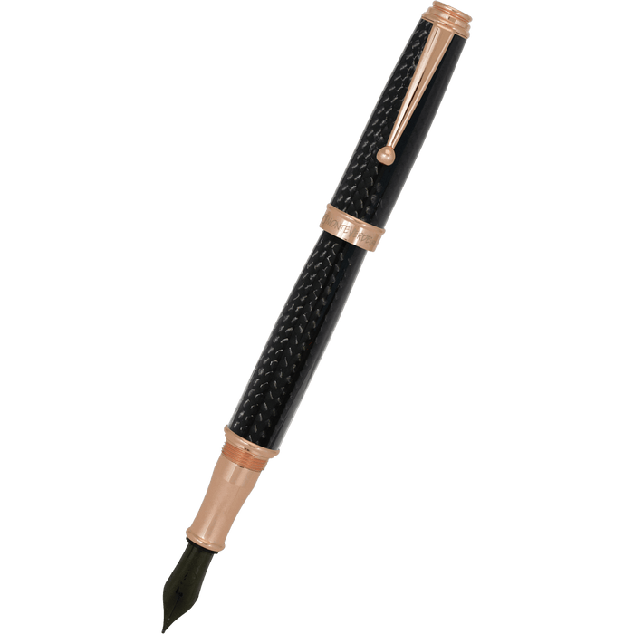 Monteverde Invincia Deluxe Rose Gold Fountain Pen - Pen Boutique Ltd