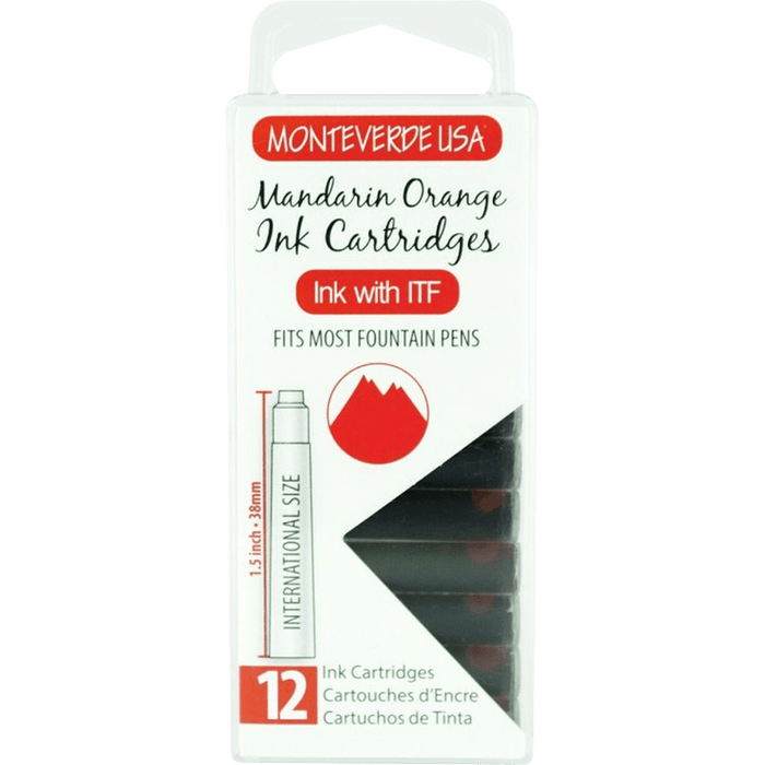 Monteverde Mandarin Orange - Ink Cartridges - Pen Boutique Ltd