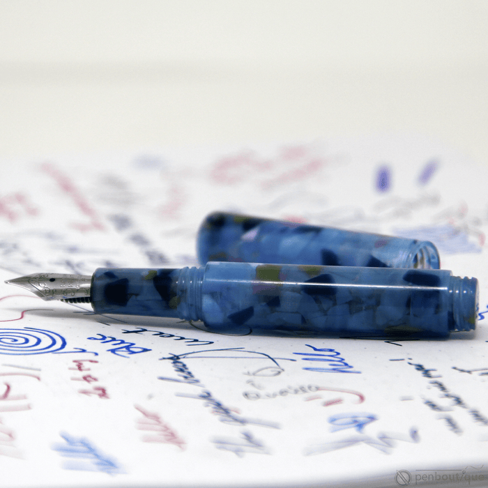 Monteverde MVP Fountain Pen - Blue Squares - Pen Boutique Ltd