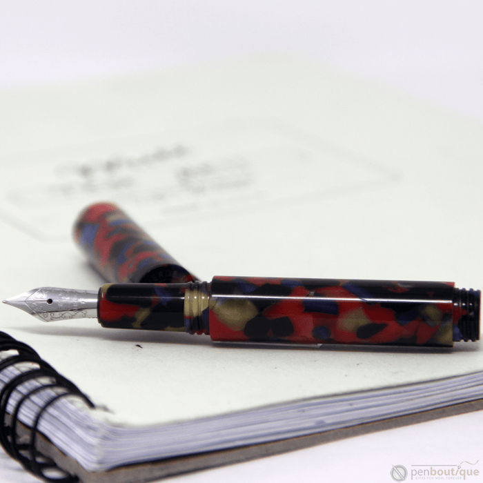 Monteverde MVP Fountain Pen - Red Puzzles - Pen Boutique Ltd