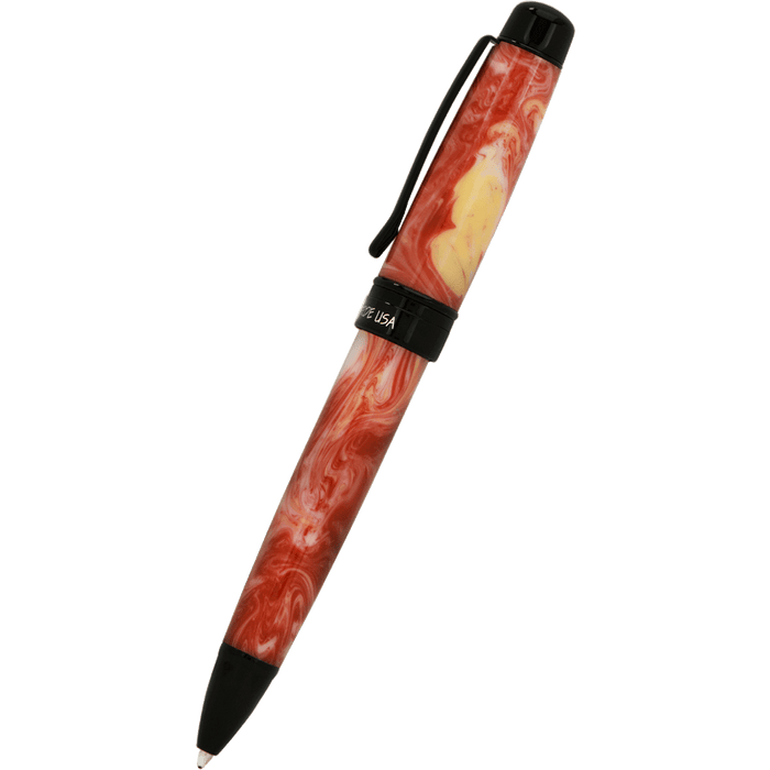 Monteverde Prima Ballpoint Pen - Red Swirl - Pen Boutique Ltd