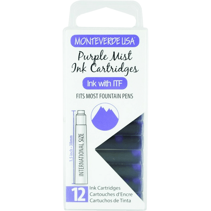 Monteverde Purple Mist - Ink Cartridges - Pen Boutique Ltd
