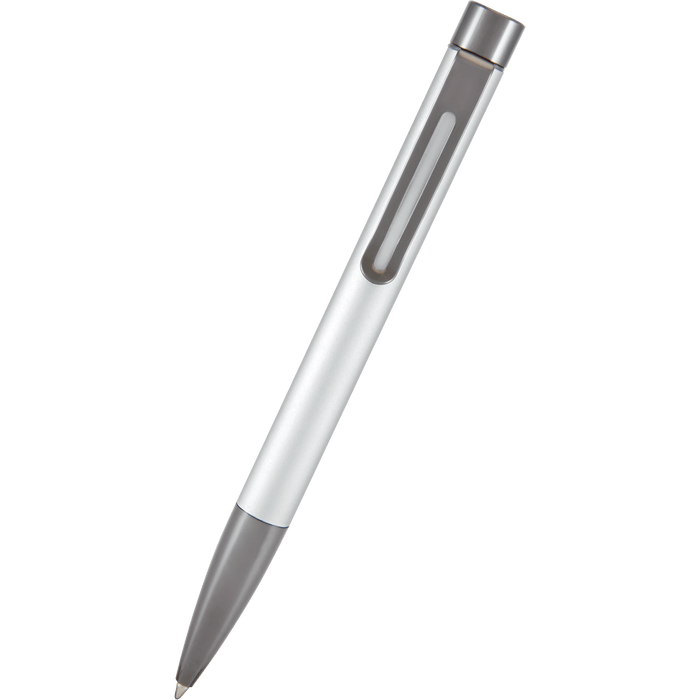 Monteverde Ritma Ballpoint Pen - Silver - Pen Boutique Ltd