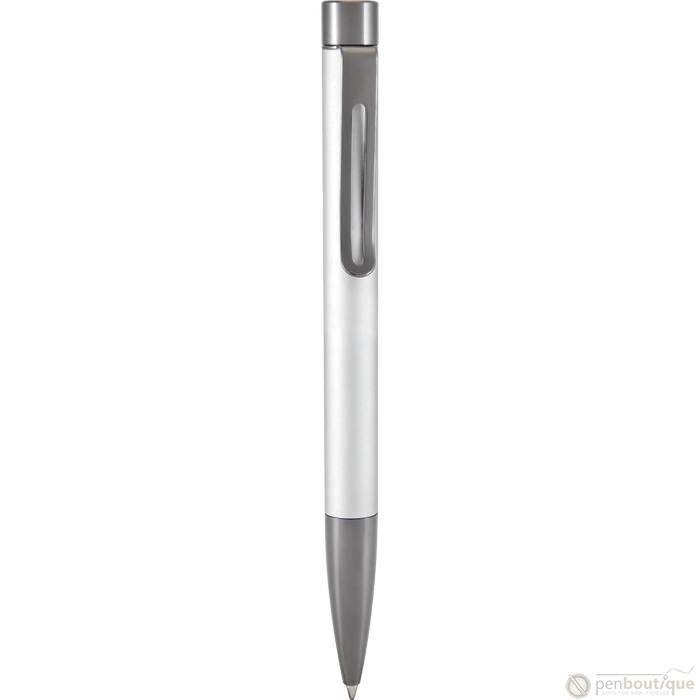 Monteverde Ritma Ballpoint Pen - Silver - Pen Boutique Ltd