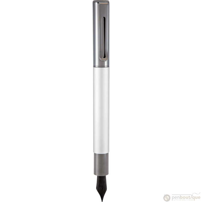Monteverde Ritma Fountain Pen - Silver - Pen Boutique Ltd