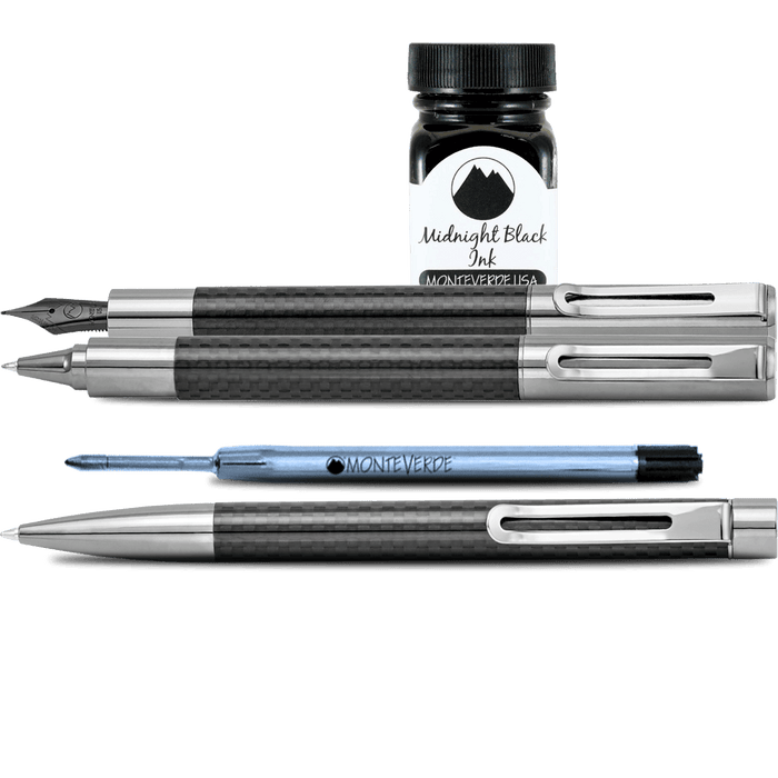 Monteverde Ritma Gift Set - Annual Collectible 2022 - Carbon Fiber (Special Edition) - Pen Boutique Ltd