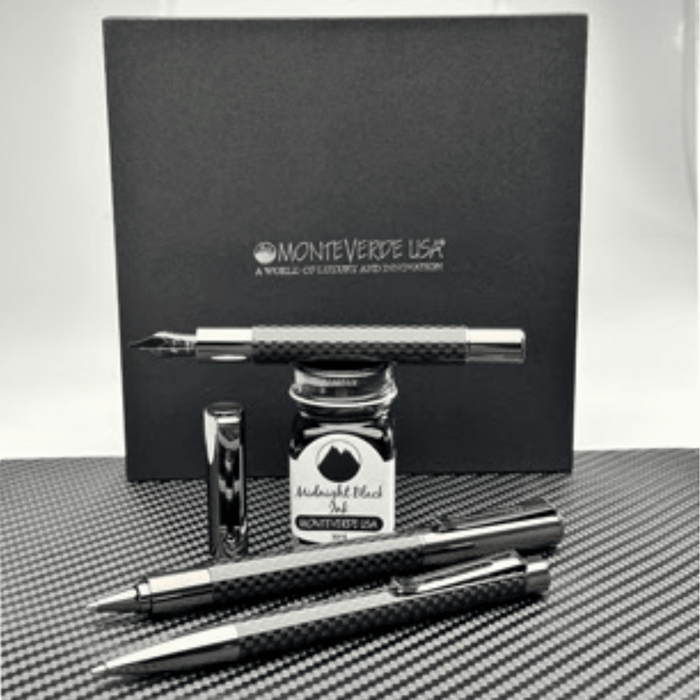 Monteverde Ritma Gift Set - Annual Collectible 2022 - Carbon Fiber (Special Edition) - Pen Boutique Ltd