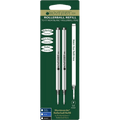 Monteverde Rollerball Refill to fit Montblanc pen - Black Medium 2/pack - Pen Boutique Ltd