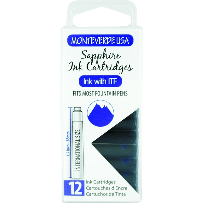 Monteverde Sapphire - Ink Cartridges - Pen Boutique Ltd