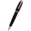 Monteverde Super Mega Ballpoint Pen - Carbon Fiber - Rosegold - Pen Boutique Ltd