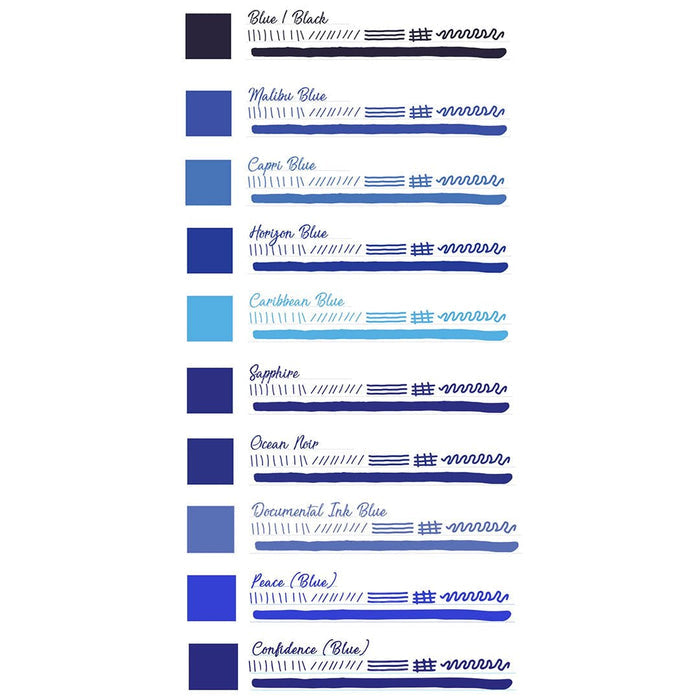 Monteverde USA Bloo Ink Set - Pen Boutique Ltd