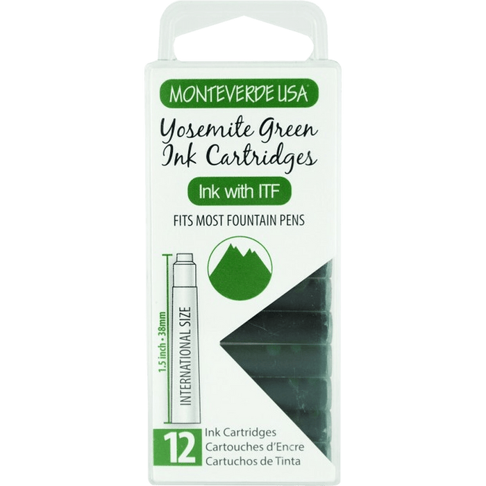 Monteverde Yosemite Green - Ink Cartridges - Pen Boutique Ltd