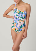 Multi Ring One Shoulder One Piece