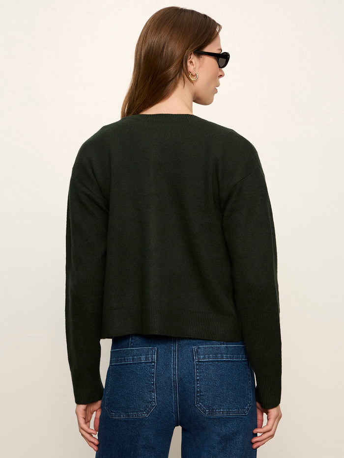 Must-Have Cardi Forest Petite Sizing