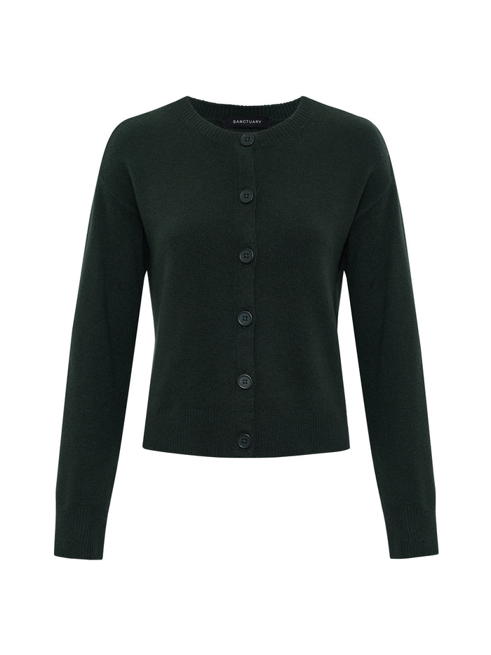 Must-Have Cardi Forest Petite Sizing