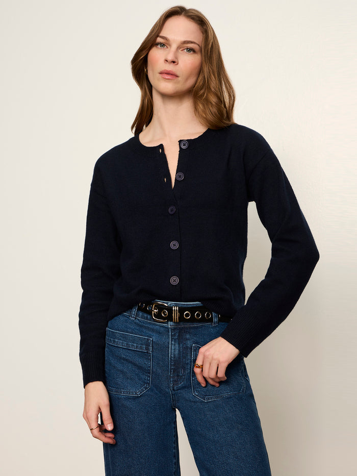 Must-Have Cardi Navy Blazer Petite Sizing