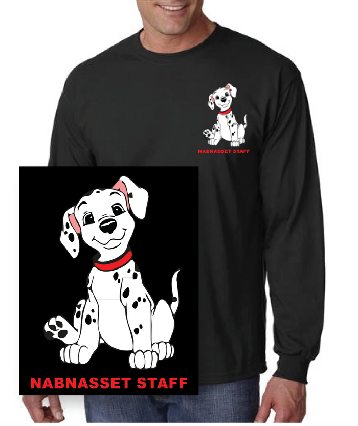 Nab STAFF Long Sleeve T-Shirt / Gildan G2400