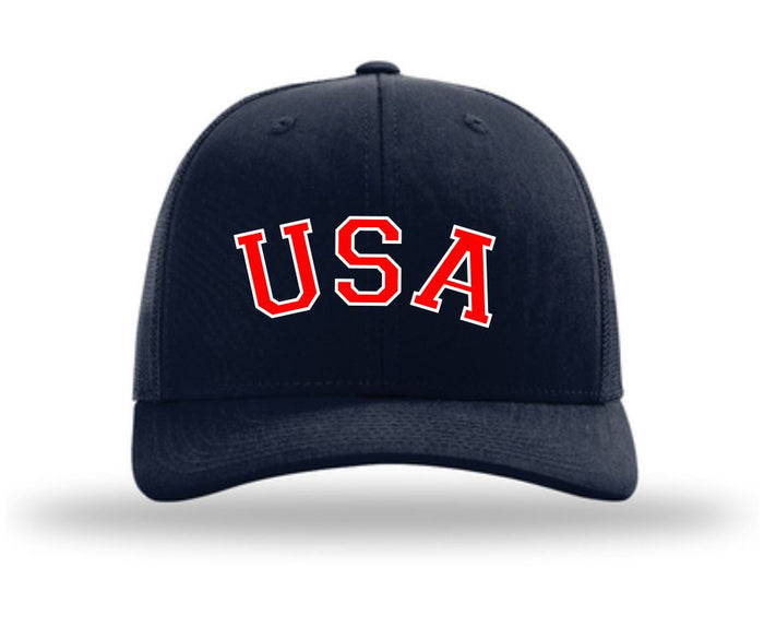 Navy USA Hat
