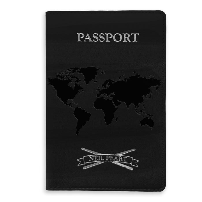 Neil Peart - Leather Passport Wallet
