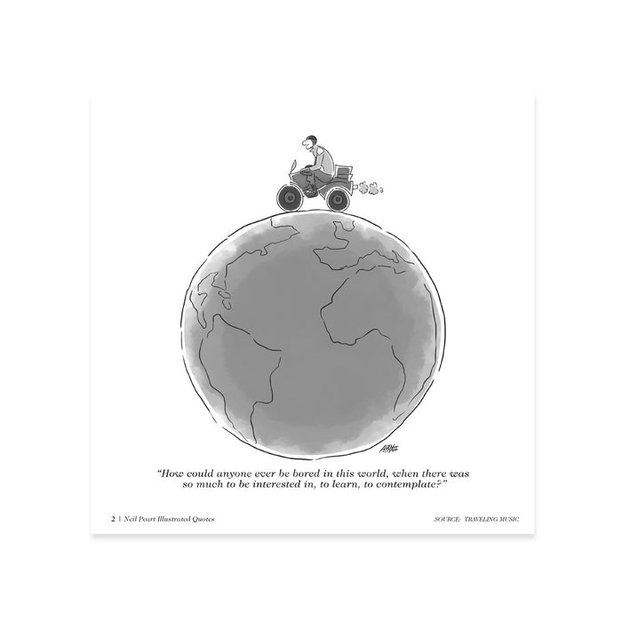 Neil Peart - The Illustrated Quotes Book