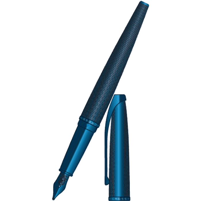 On Sale : Cross ATX Fountain Pen - Dark Blue - Pen Boutique Ltd