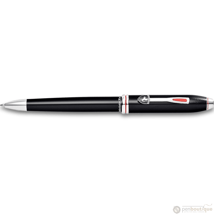 On Sale: Cross Townsend Ballpoint Pen - Scuderia Ferrari - Glossy Black - Rhodium Trim - Pen Boutique Ltd