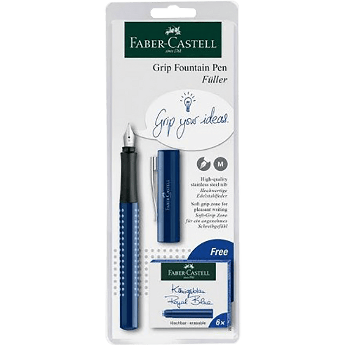On Sale : Faber - Castell Grip Set - Blue - Pen Boutique Ltd