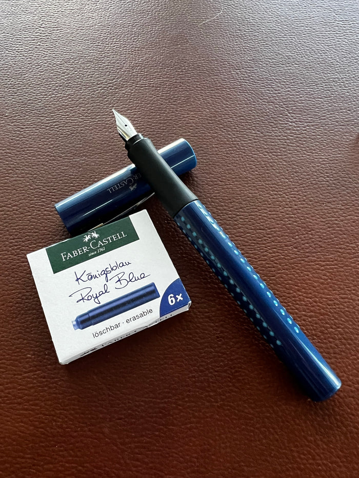 On Sale : Faber - Castell Grip Set - Blue - Pen Boutique Ltd